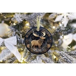 Ornament Winter Moose Ornament